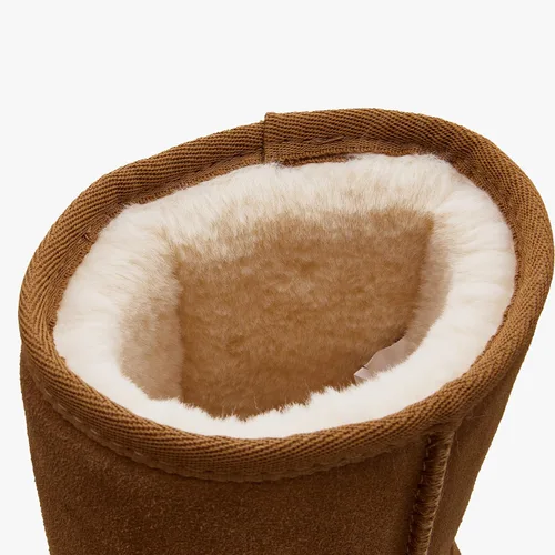 Vista 5 de Weestep Botas de nieve clásicas de piel sintética con forro de piel sintética para mujer