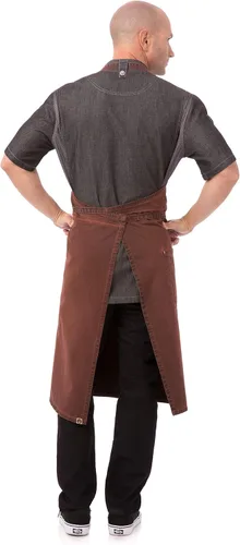 Vista 3 de Chef Works Delantal con pechera unisex Dorset Chefs