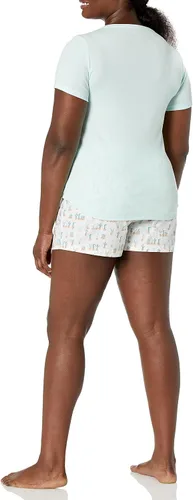 Vista 2 de Tienda Essentials Conjunto de camiseta corta de popelina para mujer
