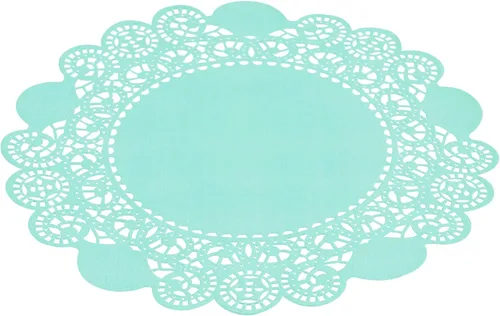 Vista 38 de Restaurantware Pastry Tek Blondas de Encaje de 4 x 4 Pulgadas 100 Vajilla Decorativa - Blondas de Mesa Desechables Redondas de Papel Negro
