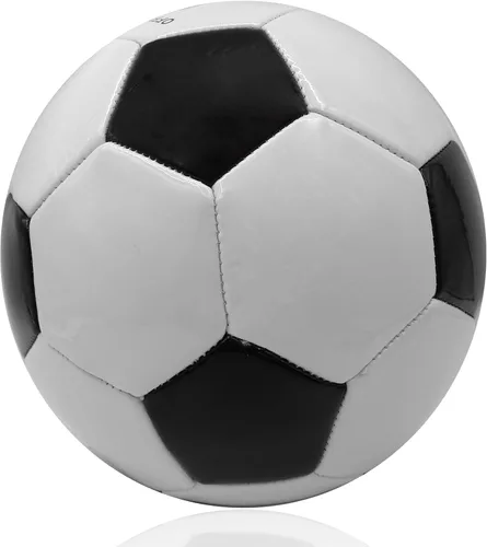 Vista 4 de VerdeFlow Balón de fútbol tamaño 5 partido de PVC cosido a máquina, fútbol para adultos y principiantes, tacto consistente para disparos de regates