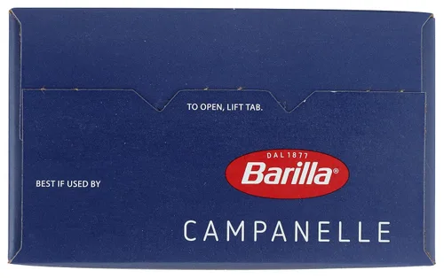 Vista 6 de Barilla Campanelle Pasta, caja de 16 onzas, pasta sin OMG hecha con sémola de trigo duro, pasta certificada Kosher