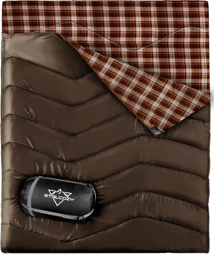 Vista 11 de XL Queen Size Double Sleeping Bag for 2 Adults Camping