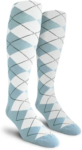 Vista 30 de Golf Knickers Calcetines Coloridos de Algodón Argyle hasta la Rodilla para Hombres, Mujeres y Jóvenes (AA-ZZ)