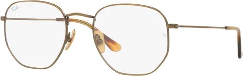 Vista 2 de Ray-Ban Rx8148v Hexagonal Titanium Prescription Eyewear Frames