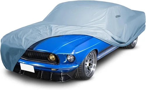 Vista 25 de iCarCover Funda de automóvil personalizada de alta calidad para Ford Capri 1962-1986, resistente, impermeable, para todo tipo de clima, lluvia