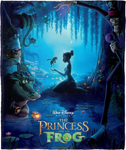 Vista 13 de Northwest Aladdin - Manta de seda táctil, 50 x 60 pulgadas, Aladdin y Jasmine