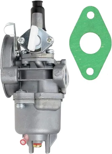 Vista 2 de HIAORS Carburador de 2 tiempos de 43cc 47cc 49cc Compatible con SYX Moto 50cc Mini Dirt Bike ATV, PZ13 13mm Carb MTA1 MTA2 para Coolster QG-50 SSR