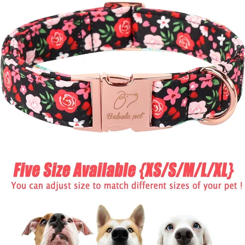 Vista 278 de Collar para perros del 4 de julio, collares patrióticos azules para cachorros y perros pequeños, ligero y ajustable 1776 collares para cachorros