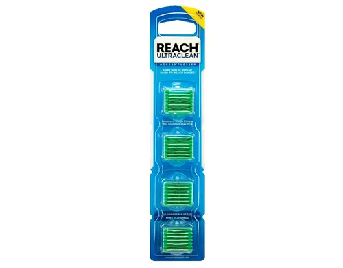 Vista 8 de REACH Ultraclean Access Flosser Starter Bundle Cuidado e higiene bucal adecuados y duraderos Eliminación efectiva de placa, protección