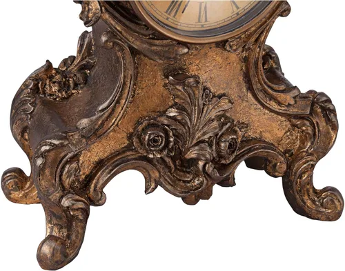 Vista 6 de Kensington Hill Taryn - Reloj de mesa estilo vintage de 16 1/4 pulgadas