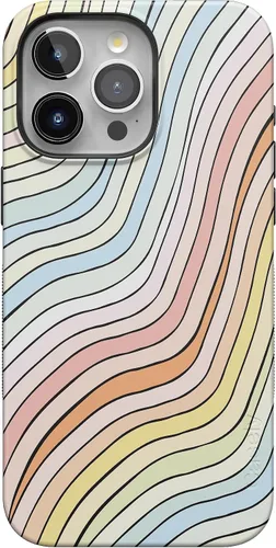 Vista 41 de Funda Casely para iPhone 15 Pro Max Todas las sonrisas Adhesivo de cara sonriente Compatible con MagSafe Diseño protector audaz