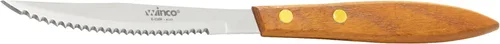Vista 14 de Winco Cuchillos para carne, hoja de 4 pulgadas, HDL de madera