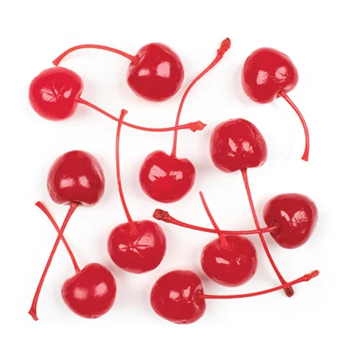 Vista 3 de Cerezas Roland Marraschino con tallos, 4 libras