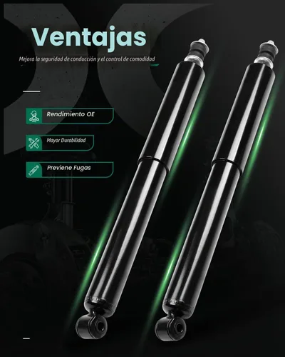 Vista 2 de SCITOO Par de amortiguadores traseros para amortiguadores Ford E-350 Super