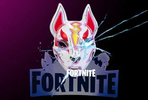 Vista 8 de GLDYTIMES Fortnite Drift - Máscara de luz LED de zorro Fortnite, máscara de Purga resplandeciente para cosplay, regalo, disfraz, festival, fiesta