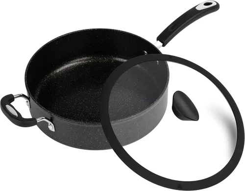 Vista 31 de La cacerola de piedra todo en uno y olla de cocina de Ozeri – 100% APEO, GenX, PFBS, PFOS, PFOA, NMP y revestimiento de fabricación alemana sin NEP