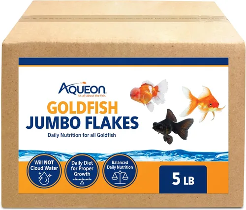 Vista 8 de Aqueon Goldfish Fish - Copos de comida de pescado, 7.12 onzas (paquete de 2)