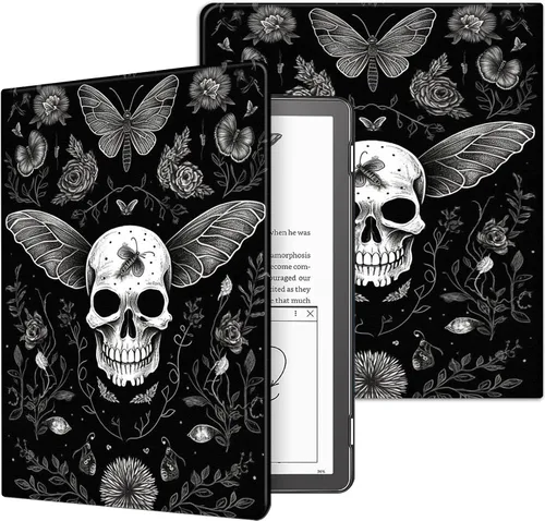 Vista 54 de Funda para Kindle básico de 6 pulgadas (11.ª generación), múltiples ángulos, piel sintética, delgada, con función de encendido y apagado automático