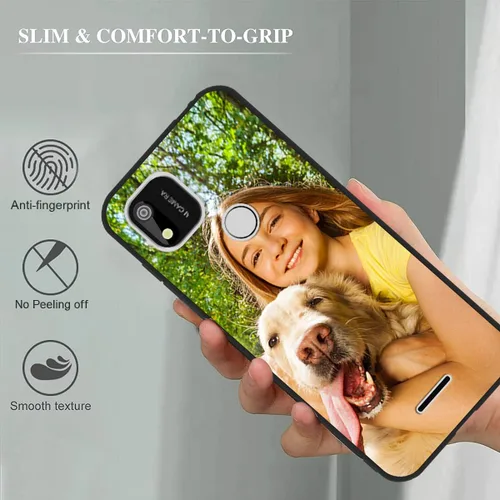 Vista 4 de Funda de teléfono personalizada para Sense TW102 TW-102 personalizada con múltiples nombres de imagen, funda anticaída, regalo de cumpleaños