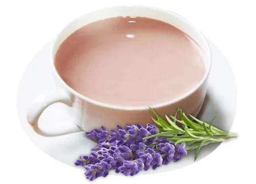 Vista 3 de GINO - Té con leche de lavanda, té de lavanda en polvo, 14 onzas (14.11 oz), (2 paquetes)