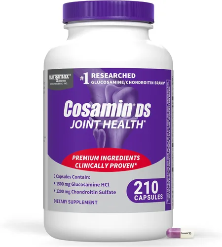 Vista 9 de Nutramax Laboratories Cosamin® DS Suplemento de salud articular con glucosamina y condroitina para hombres y mujeres adultos, suplemento