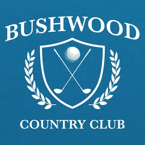 Vista 2 de UGP Campus Apparel Bushwood Country Club - Divertida camiseta de golf de golf