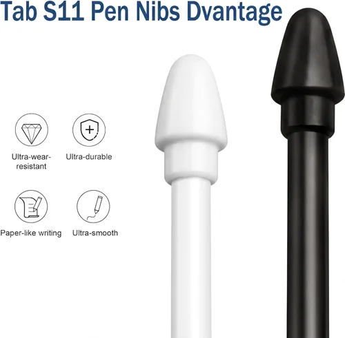 Vista 3 de 20 puntas de repuesto compatibles con Galaxy Tab S11/S11 Ultra S Pen