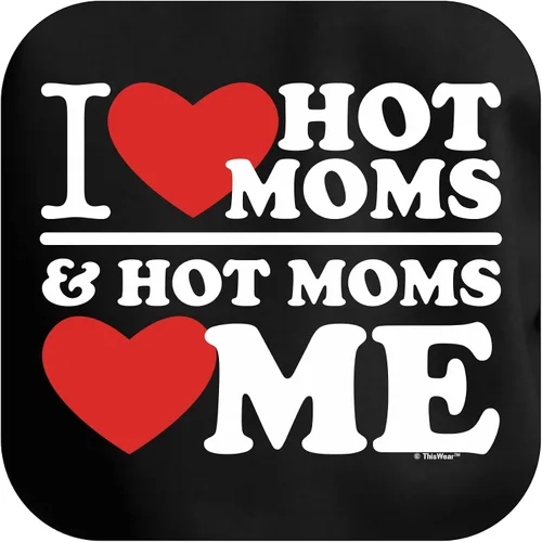 Vista 2 de I Heart Hot Moms Hot Moms Love Me - Sudadera de manga larga con capucha