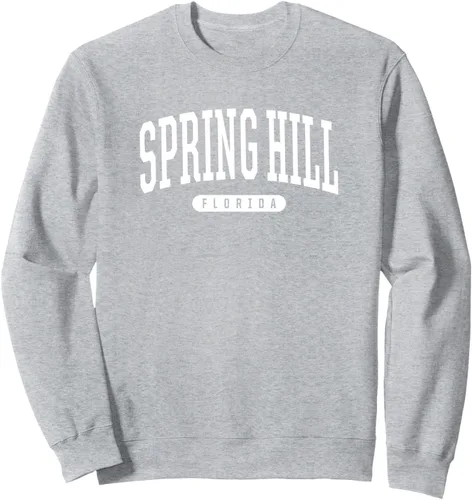 Vista 3 de Universidad Estilo Primavera Hill Florida recuerdo regalo sudadera