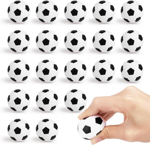 Vista 11 de Mini pelotas de béisbol para el estrés, paquete de 20 unidades, mini espuma de béisbol, juguete ansioso, juguete deportivo para niños, escuela