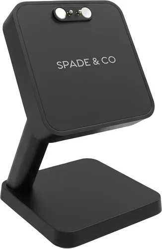 Vista 5 de Spade & Co Paquete de 4 relojes inteligentes de salud con base de carga, monitor de frecuencia cardíaca, sueño y SpO2, podómetro, batería de más