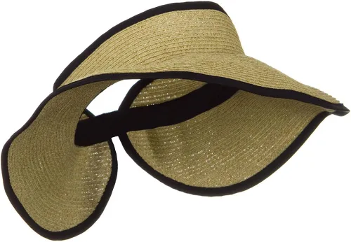 Vista 4 de Jeanne Simmons UPF50+ - Visera enrollable de tweed
