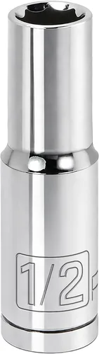 Vista 28 de Powerbuilt 642207 - Enchufe de 1/2 pulgada de profundidad de 1 pulgada