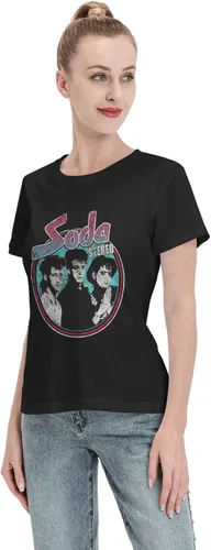 Vista 4 de Soda Stereo T Shirt Womens Summer Tee Casual Short Sleeve T-Shirts
