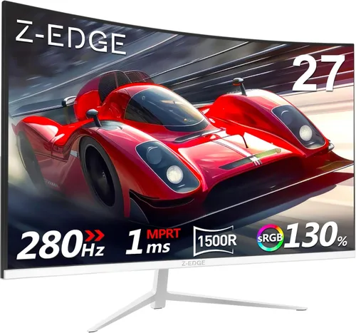 Vista 10 de Z-Edge U27P4K - Monitor de 27 pulgadas 4K IPS Ultra HD 3840x2160, tasa de refresco de 60Hz, monitor de PC para juegos, 100% sRGB, HDMI x 2 y DP x 2