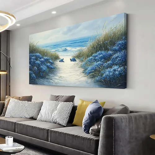 Vista 40 de LASMOND Arte de pared abstracto moderno de árbol para sala de estar, pintura en lienzo en blanco y negro, arte de pared grande de paisaje natural