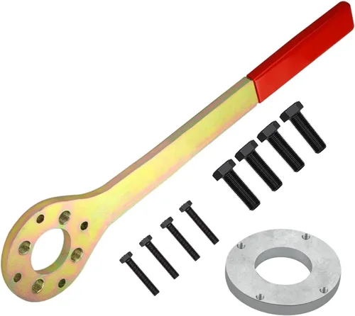 Vista 6 de Kit de herramienta de polea de manivela IVARKEY con soporte para llave de tornillo compatible con Subaru Imprezas Legacy Outback Foresters XT Baja