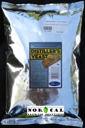 Vista 2 de STILL SPIRITS Levadura destiladora TY48 2.2 lbs hace 46 galones de espíritu neutro