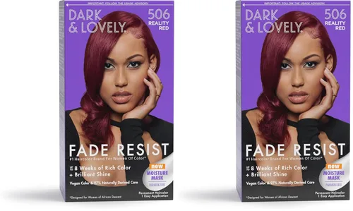 Vista 13 de SoftSheen-Carson Dark and Lovely Fade Resist - Tinte permanente y acondicionador para el cabello, de color intenso, cubre hasta el 100%