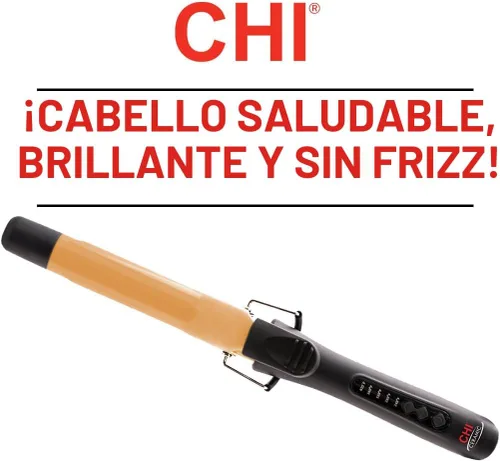 Vista 3 de CHI Rizador de turmalina de cerámica de 1 pulgada, negro