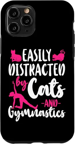 Vista 29 de Gato de gimnasia fácilmente distraído por gatos y funda de gimnasia para iPhone 17