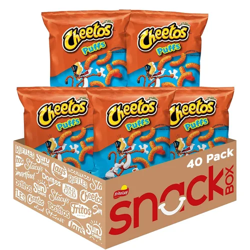 Vista 7 de Cheetos - Bocadillos con sabor a queso, crujientes, 2 onzas (paquete de 64)