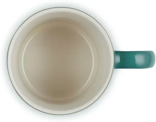 Vista 4 de Le Creuset - Taza pequeña de cerámica para expreso, 3 onzas, alcachofa Artichaut