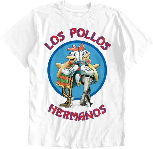 Vista 2 de Breaking Bad Los Pollos Hermanos - Camiseta de manga corta para hombre y mujer