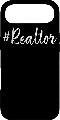 Vista 27 de Hashtag Realtor Real Estate Agent Business Gifts Funny Quote Case for iPhone 17