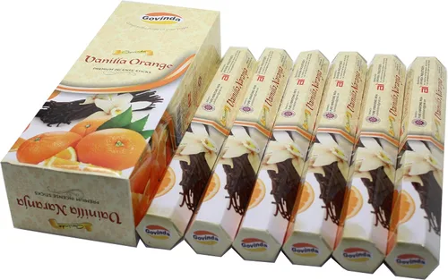 Vista 38 de Govinda – Incienso – Aqua Fresh – 120 varillas de incienso, incienso premium, revestimiento de masala