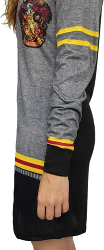 Vista 3 de Harry Potter Hogwarts Gryffindor - Pijama de manga larga para mujer, gris