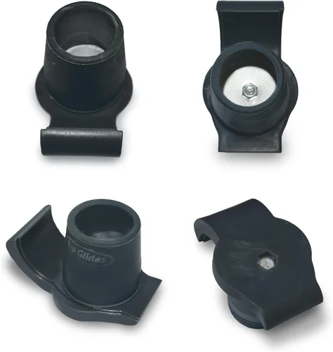 Vista 4 de DuraSki - Esquís Walker Glide extra duraderos para tubos de 1 1/8 pulgadas (negro)
