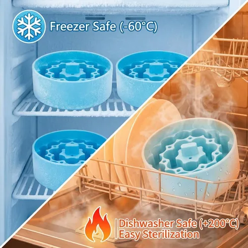 Vista 5 de Frasco de silicona de 0.1 fl oz compatible con frascos de alimentos Hydrapeak, juego de almacenamiento de péptidos para termos de alimentos